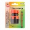 Conector de mangueira de toque suave 1/2 com parada
