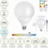 Lâmpada LED E27. 20 watt. Equivalente a 150 watts. 2452 lúmens. Cold Luz 6500º K.