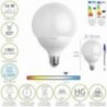 LED BULB GLOBE ROSCA E27. 16 watt. Equivalente a 130 watts. 1901 Lumens. Cold Luz 6500º K.