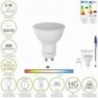 Dicroica liderada pela lâmpada GU10 Rosca. 5 watt. Equivalente a 35 watts. 500 Luxos. Neutra Luz 4000 K