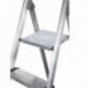 Escalera Doméstica Aluminio Profesional 6 Peldaños 12 cm Grosor.