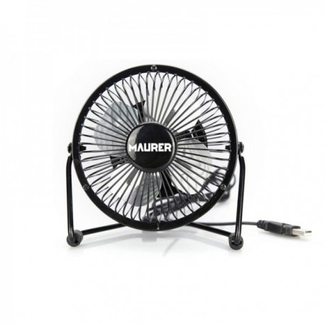 Definindo o ventilador Ø 10 cm. Operação USB