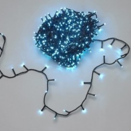 Luzes natal guirnalda 1000 LEDs Uso de gelo azul em interior / exterior ip44