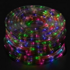Luzes de Natal Tubo Luz Multicolor 1200 LEDs Use Proteção IP44 de 50 metros com 3 kits de divisão