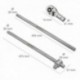 Game Cromo Vanadium Steel Glass Keys com 21 peças 3/4 "Plus com pasta.