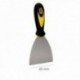 Espatula Acero Inoxidable Ancho 60 mm. Con Mango de Goma Ergonomico, Espatula Pintor, Espatula Masilla, Paletina, Paleta Rascar