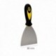 80 mm de espátula de aço inoxidável. Com manga de borracha ergonômica, pintor de espátula, espátula puthe, palete, paleta de ar
