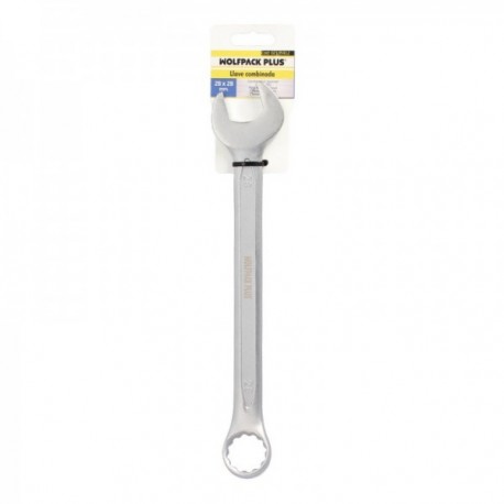 Llave Combinada Plus 28x28 Acero Cromo Vanadio DIN 3113. Llave Doble Boca, Llave Fija, Llave Estrella