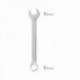 Llave Combinada Plus 28x28 Acero Cromo Vanadio DIN 3113. Llave Doble Boca, Llave Fija, Llave Estrella