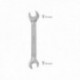Llave Fija Plus Acero Cromo Vanadio 18x19 DIN 3110. Llave Fija, Llave Fija Doble