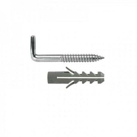Kit sanitário de Alcayata com taco de expansão Ø 10 x 50 mm. Fixing Aquecimento / térmicos térmicos