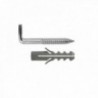 Kit sanitário de Alcayata com taco de expansão Ø 12 x 60 mm. Fixing Aquecimento / térmicos térmicos