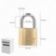 ARC LOCK SLATIADO ARCO 25 mm. Série de Target Arco endurecido. Bagagem de bagagem, bilheteria de bilheteria, portas de bloqueio