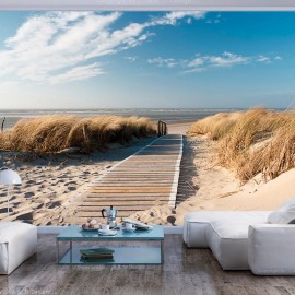 Fotomural - Praia do Mar do Norte, Langeoog
