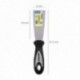 Spatula mango gomoso garra 40 mm folha. Gesso de espátula, pintor de espátula, baús de espátula, espátula Plaadur, etc.