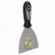 Spatula manga gomosa garra 100 mm folha. Gesso de espátula, pintor de espátula, baús de espátula, espátula Plaadur, etc.