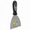 Spatula manga gomosa garra 100 mm folha. Gesso de espátula, pintor de espátula, baús de espátula, espátula Plaadur, etc.