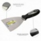 Spatula manga gomosa garra 100 mm folha. Gesso de espátula, pintor de espátula, baús de espátula, espátula Plaadur, etc.