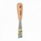 Espatula manga madeira folha de aço 30 mm. Gesso de espátula, pintor de espátula, baús de espátula, espátula Plaadur, etc.
