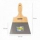 Espatula Techos Mango Madera Hoja Acero 90 x 160 mm. Espatula Yeso, Espatula Pintor, Espatula Masillas, Espatula Pladur, etc.