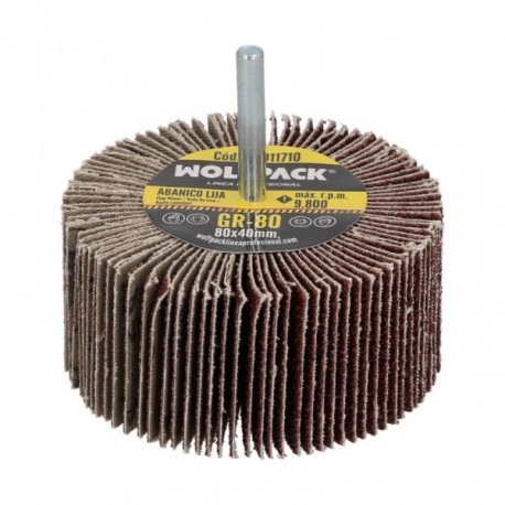 Ventilador de lixamento de grãos de 80x40mm