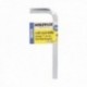 Llave Allen Standar Acero Cromo Vanadio Profesional 5,0 mm. Llave Hexagonal, Llave Allen Taller Mecanica, Llave Allen Bricolaje