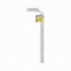 Llave Allen Larga Acero Cromo Vanadio Profesional 8,0 mm. Llave Hexagonal, Llave Allen Taller Mecanica, Llave Allen Bricolaje