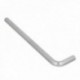Vanadium profissional de aço cromado de chave longa 9,0 mm. Key Hexagonal, Allen Mechanical Workshop Key, DIY Allen Key