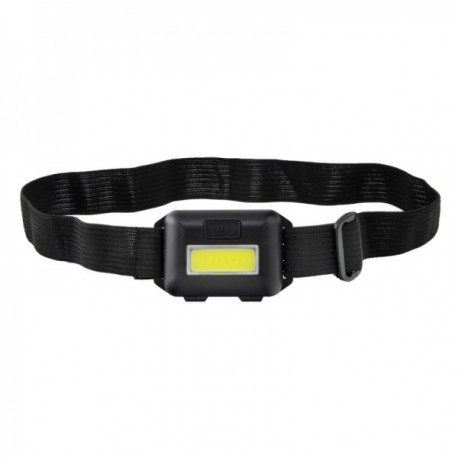 LED de LED frontal AJustable Head 120 Lumes, 3 modos, fita ajustável, 3 baterias AAA incluídas