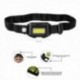LED de LED frontal AJustable Head 120 Lumes, 3 modos, fita ajustável, 3 baterias AAA incluídas