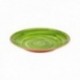PLATO 32 CM. MELAMINA COLOR VERDE LA VIDA