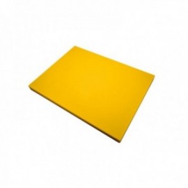 Corte amarelo 50 x 35 x 2 cm. Polietileno