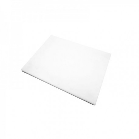 TABLA CORTE BLANCO 30 X 20 X 1 CM. POLIETILENO