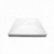 Corte branco 60 x 40 x 4 cm. Polietileno