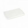 PAN de mesa de corte branco 30 x 20 x 2 cm. Polietileno