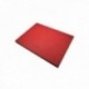 Tabela de corte vermelho 50 x 35 x 2 cm. Polietileno