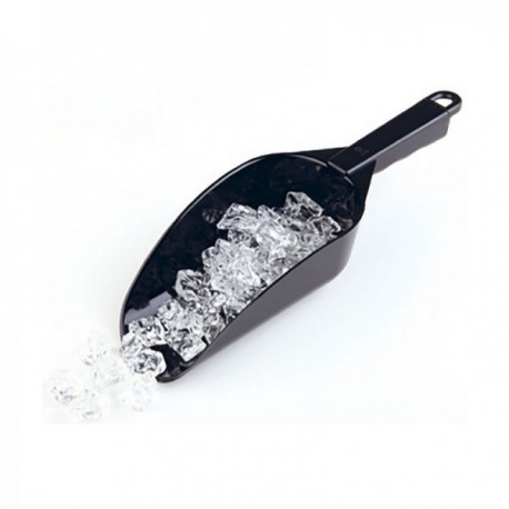 PALA 29 CM..PARA HIELO POLICARBONATO NEGRO