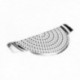 ESCURRIDOR 26 CM. INOX. MEDIA LUNA PARA OLLAS