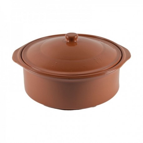 COCOTE 32 CM. 4,5 L. CON TAPA BARRO