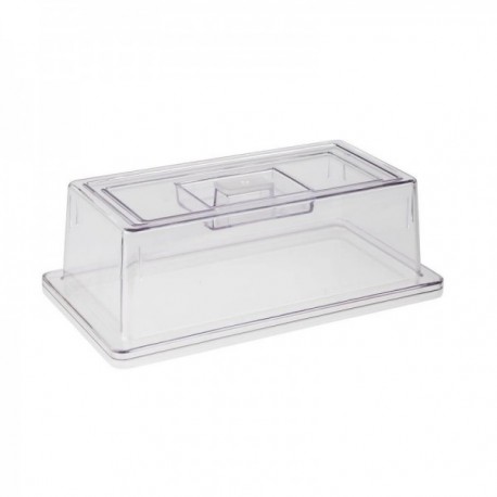 1/3 de tampa de policarbonato transparente GN