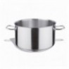 32 cm Pan. 15.2 L. Aço inoxidável alto. Capless