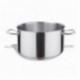 45 cm Pan. 44,5 L. Aço inoxidável alto. Capless