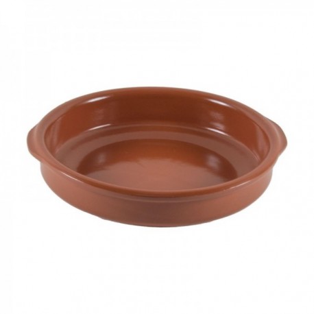 CASHET 28 cm. Redondo com alças de lama