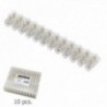 Empalme padrão de 30 amperes / 16 mm seção. Recipiente de 10 tiras de 12 chips cada.