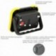 LED LED Ladorna Multifunción recarregável 2.000 mAh. / 10 W. / 500 lumens / 4 ímãs / bateria externa / suporte 180º