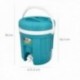 Bidon isotérmico com capacidade de dispensador de dispensador 4,5 litros.