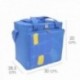 Holder de alimentos Térmico Holder de 15 litros Peva de forro interno, com espuma isolante, cor azul