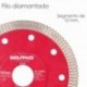 Diâmante Disco Ø 115 mm. Porcelanas, Gres, Ceramica, Solerias. Segmento de diamante de 10 mm.