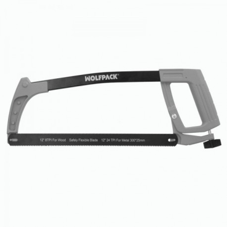 Sierra alumínio arco com alça profissional dupla. Com folha de aço HSS, arco profissional Sierra, Sierra Metal Professional,