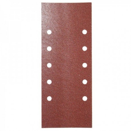 Lixando com velcro 115x280 mm. Com 120 orifícios de grãos (10 peças)